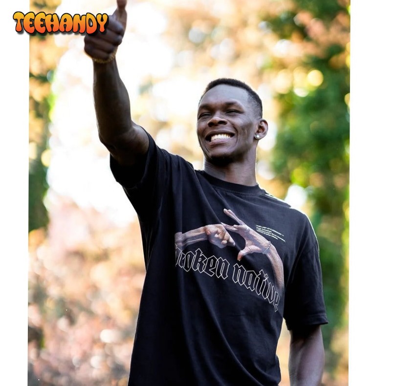 Israel Adesanya Stay Grounded Oversized Tee, Israel Adesanya Shirt