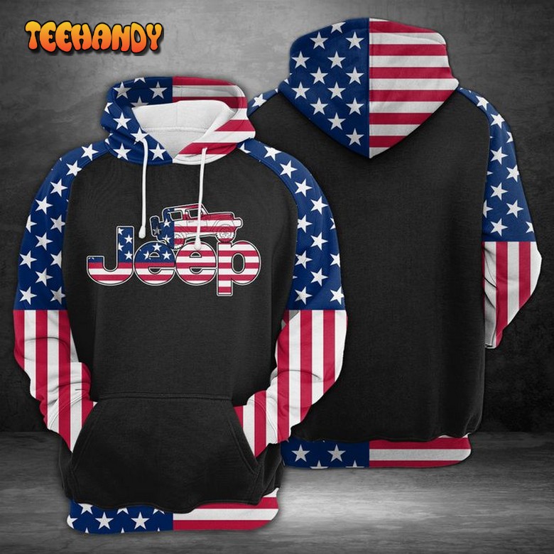 Jeep 3D Printed Hoodie