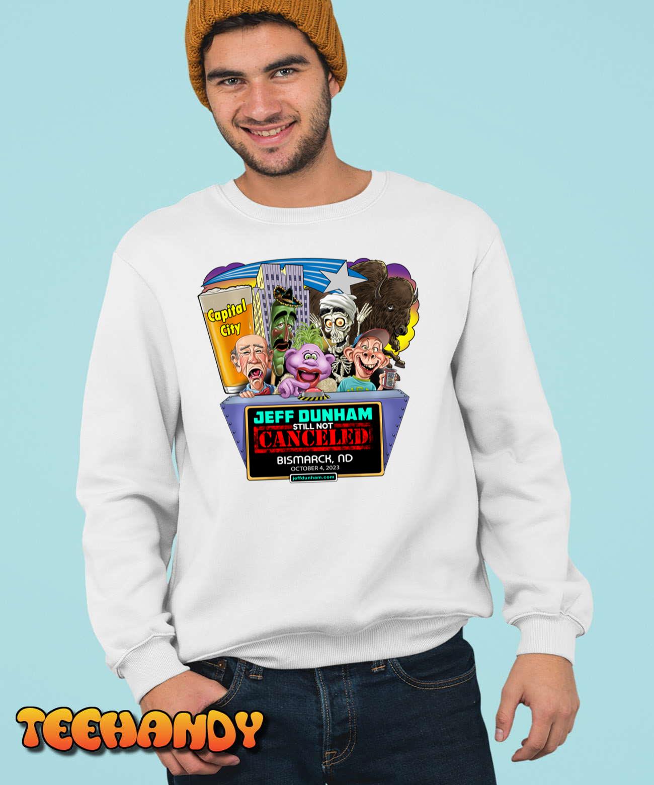 Jeff Dunham Bismarck, ND (2023) Long Sleeve Unisex T-Shirt