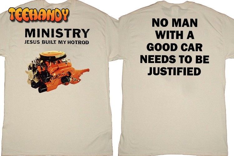 Jesus Built My Hotrod MINISTRY Album 1992 T-Shirt