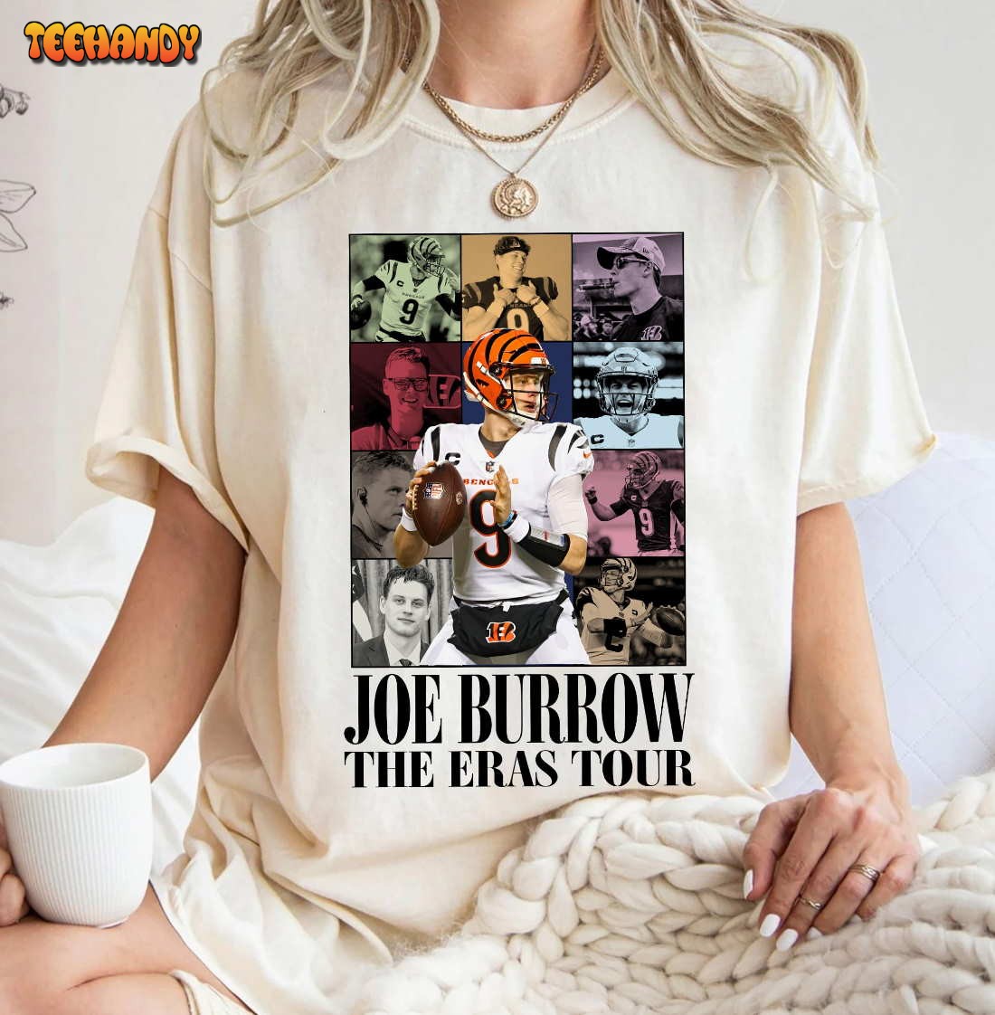 Joe Burrow The Eras Tour Shirt,  Joe Burrow Shirt, Joe Burrow Tshirt, Sweatshirt