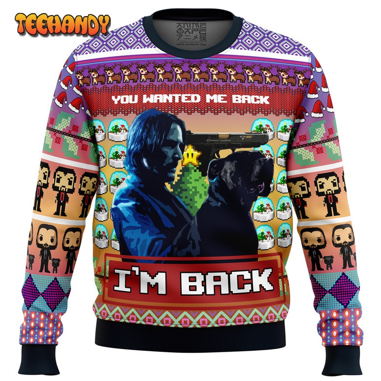 John Wick Ugly Christmas Sweater