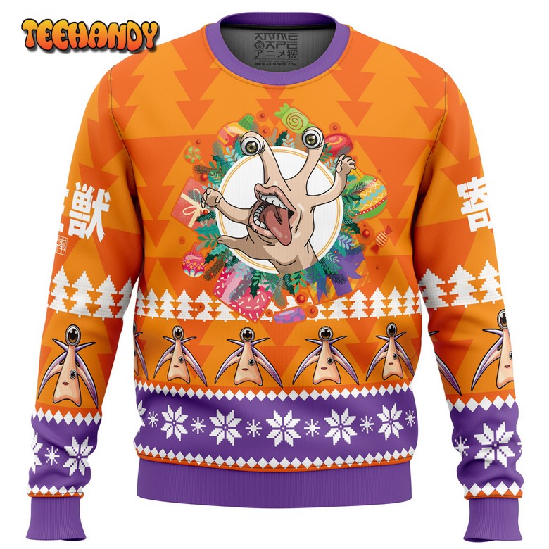 Jolly Parasitic Beasts Ugly Christmas Sweater