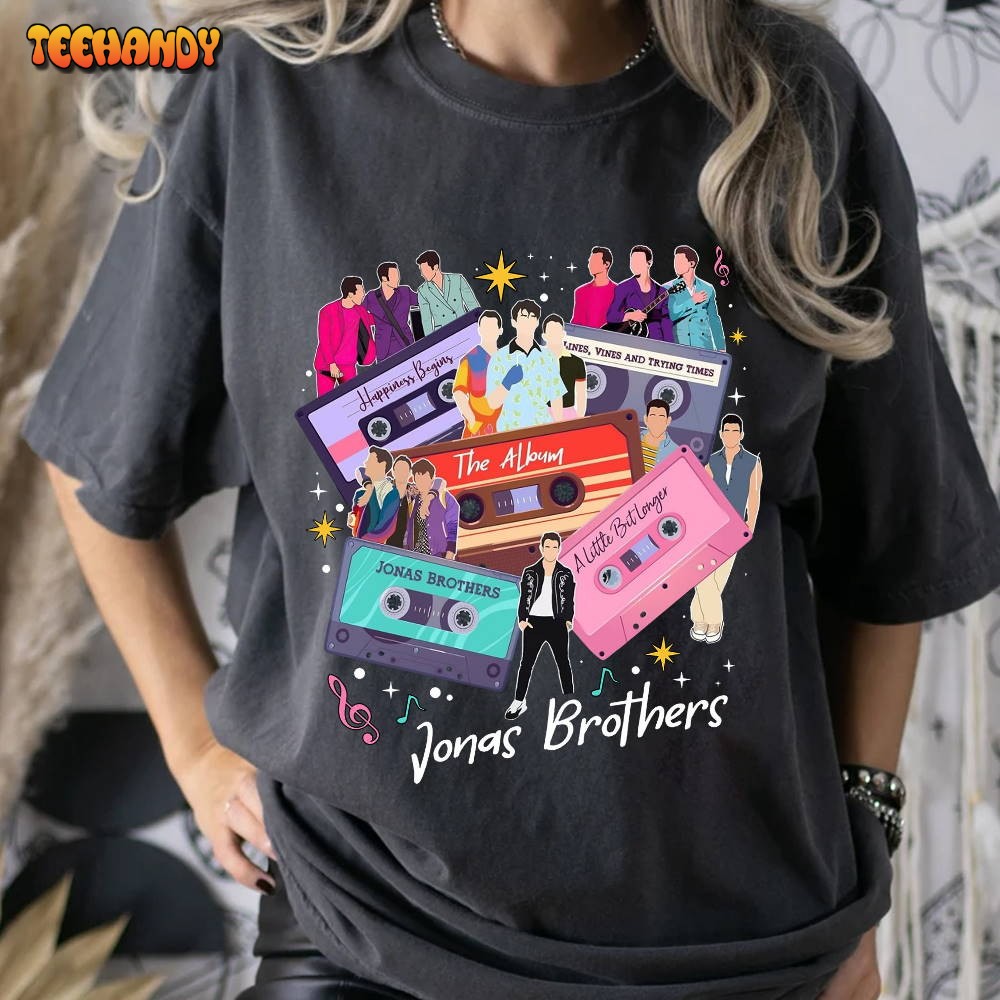 Jonas Brothers Vintage Shirt, I Love Hot Dads Shirt Sweashirt