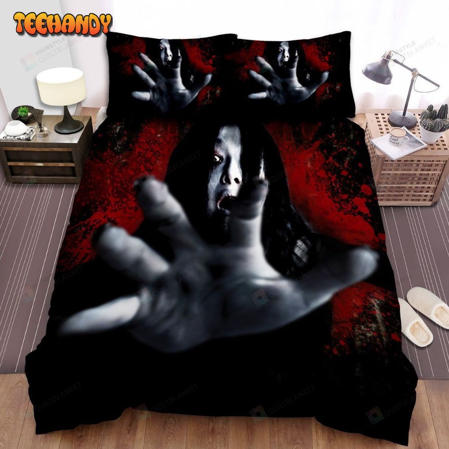 Ju-On The Grudge (2002) Hand Movie Poster Comforter Bedding Sets