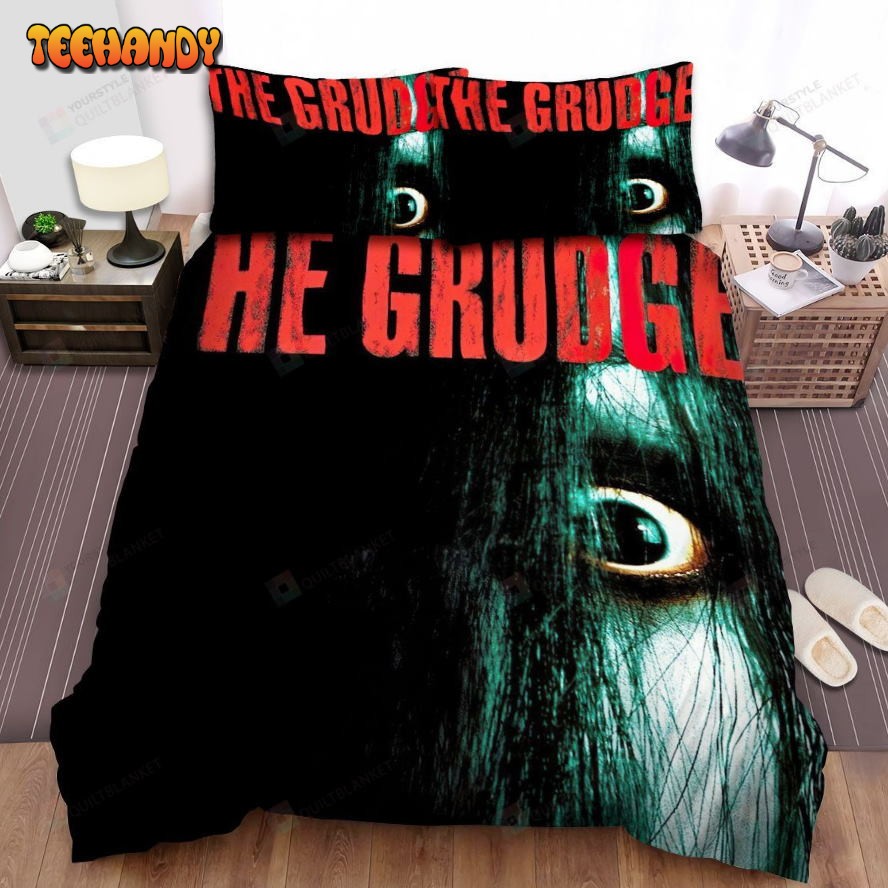 Ju-On The Grudge (2002) Poster Movie Poster Comforter Bedding Sets Ver 1