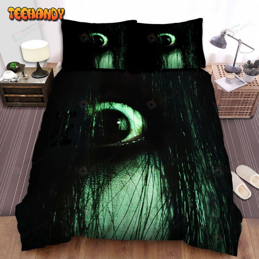 Ju-On The Grudge (2002) The Eye Movie Poster Comforter Bedding Sets