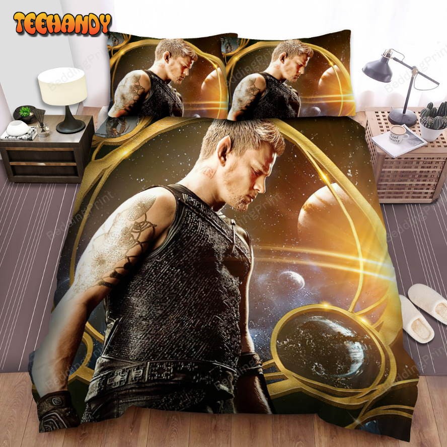 Jupiter Ascending (2015) Caine Movie Poster Ver 2 Duvet Cover Bedding Sets