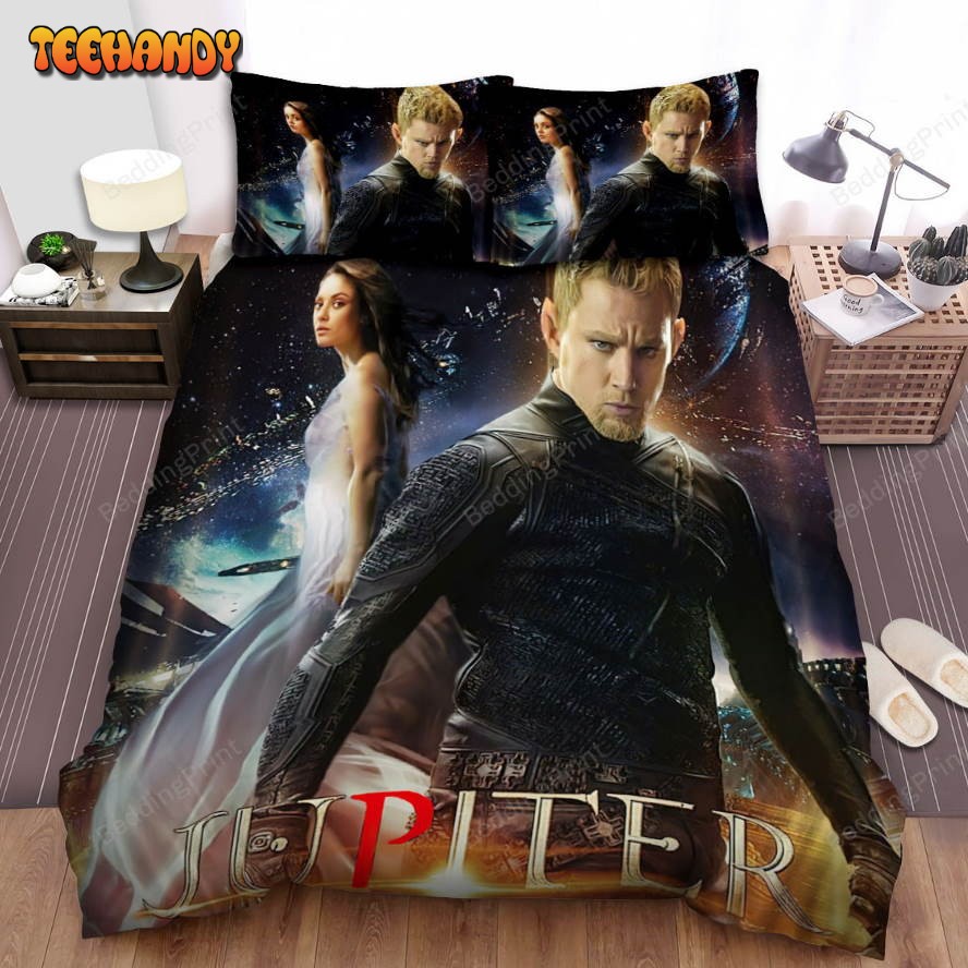 Jupiter Ascending (2015) Jupiter Jones and Caine Movie Poster Ver 2 Bedding Sets