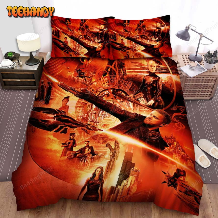 Jupiter Ascending (2015) Movie Poster Ver 3 Bed Sheets Duvet Cover Bedding Sets