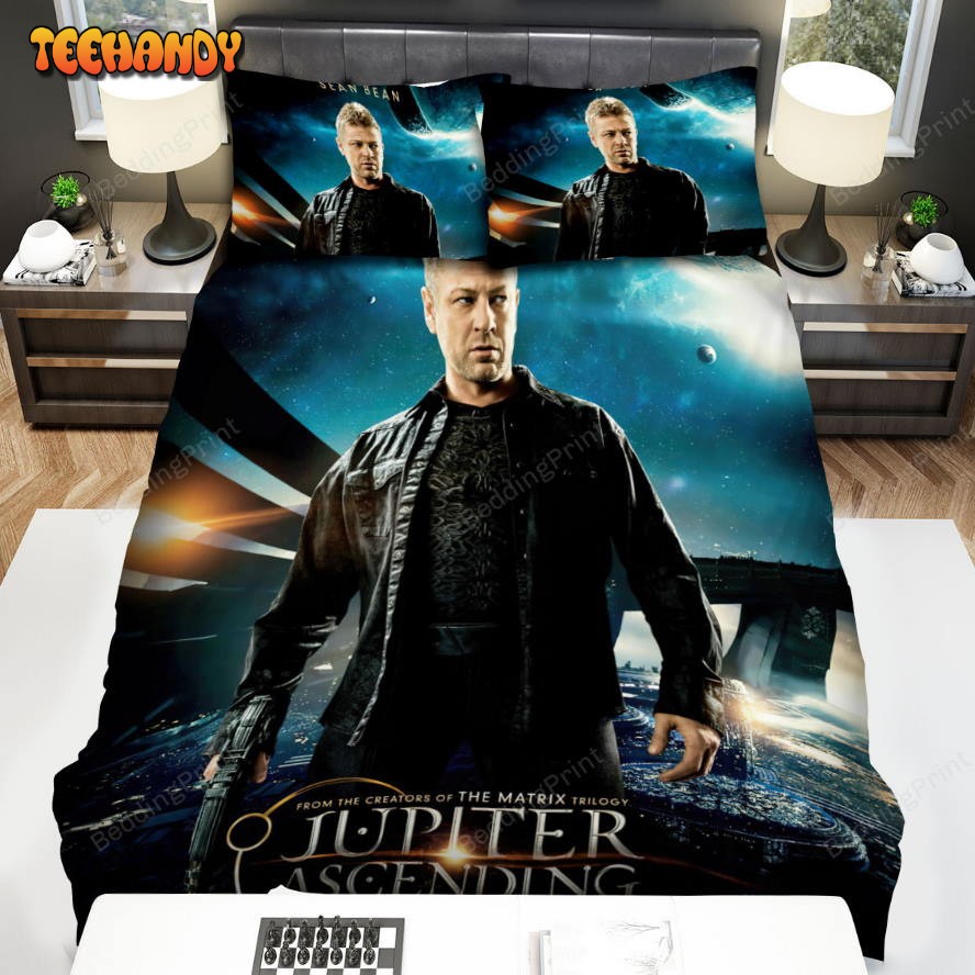 Jupiter Ascending (2015) Stinger Movie Poster Duvet Cover Bedding Sets