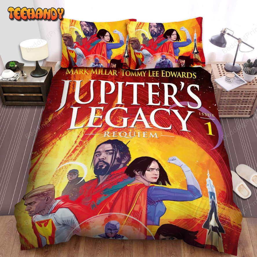 Jupiter’s Legacy Movie Poster 3 Bed Sheets Duvet Cover Bedding Sets