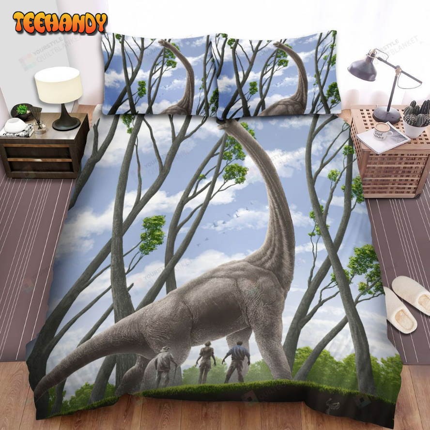 Jurassic Park Movie The Sky After The Dinosaur Photo Comforter Bedding Sets