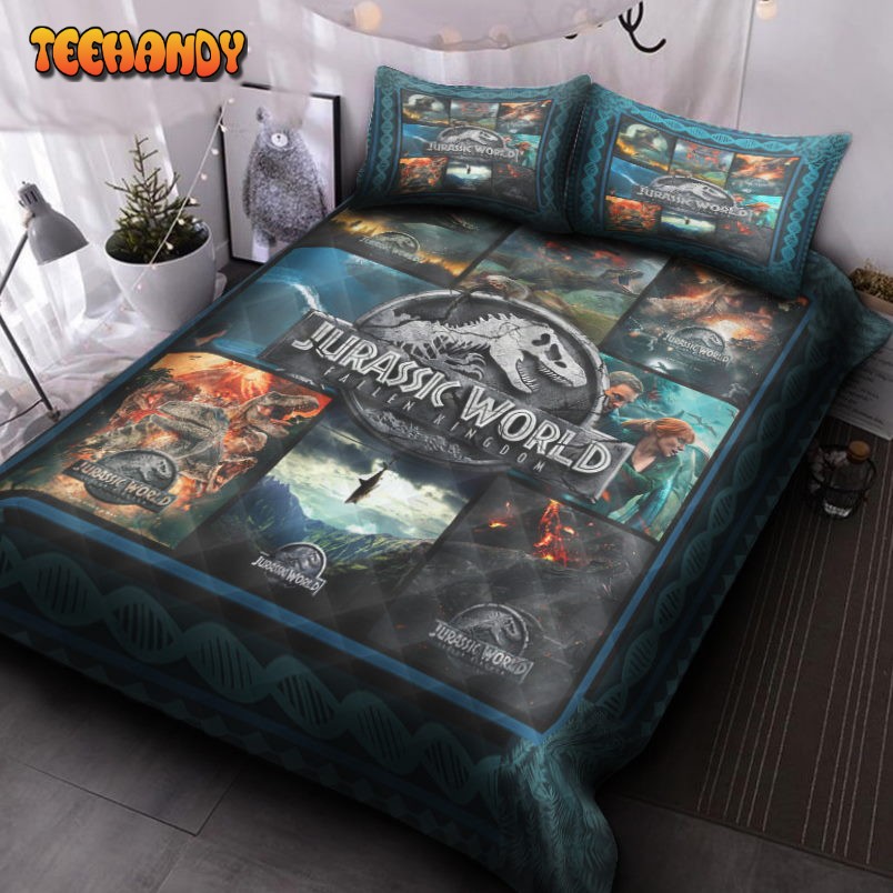 Jurassic World Fallen Kingdom Quilt Bed Set