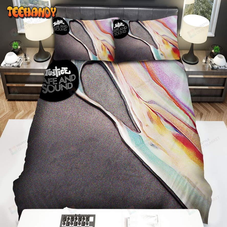 Justice Band Album Picture Spread Comforter Duvet Cover Bedding Sets