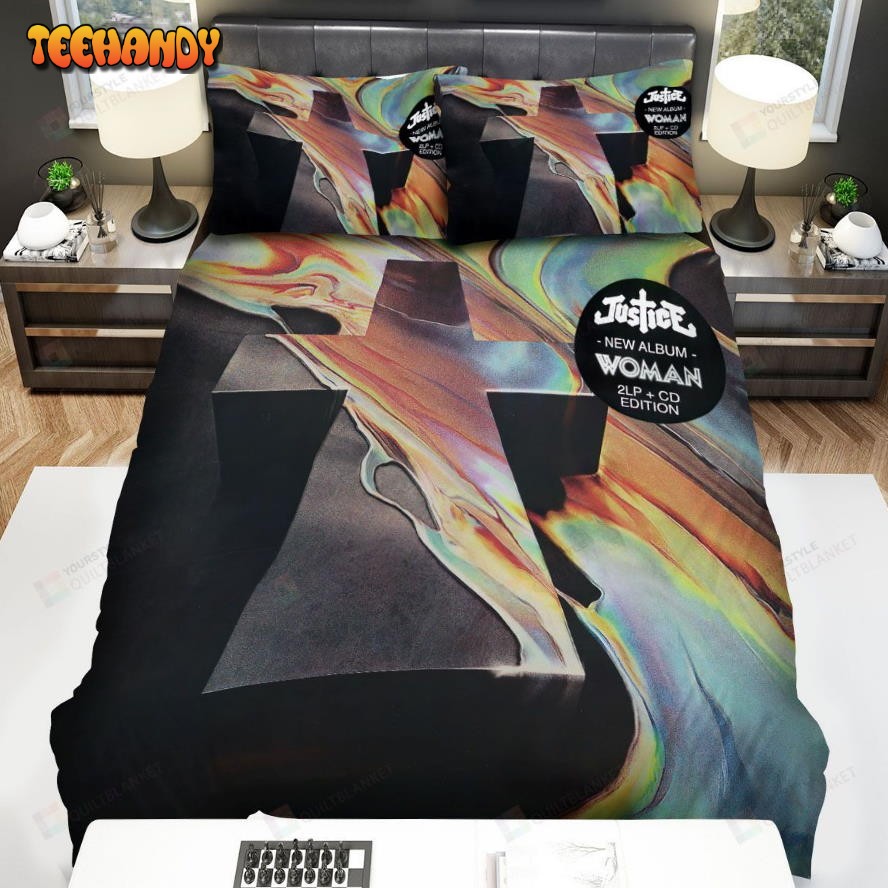 Justice Band Cover Album Bed Sheets Spread Comforter Duvet Cover Bedding Sets