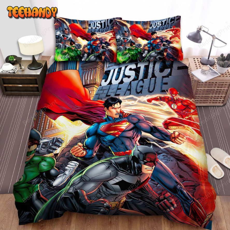 Justice League And Darkseid Bed Sheets Spread Duvet Cover Bedding Sets