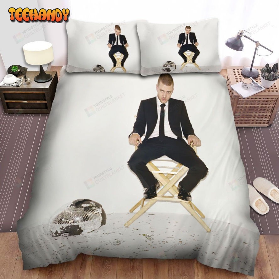 Justin Timberlake My Love Album Cover Spread Duvet Cover Bedding Sets