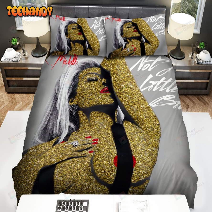 K. Michelle Not A Little Bit Album Cover Spread Comforter Bedding Sets