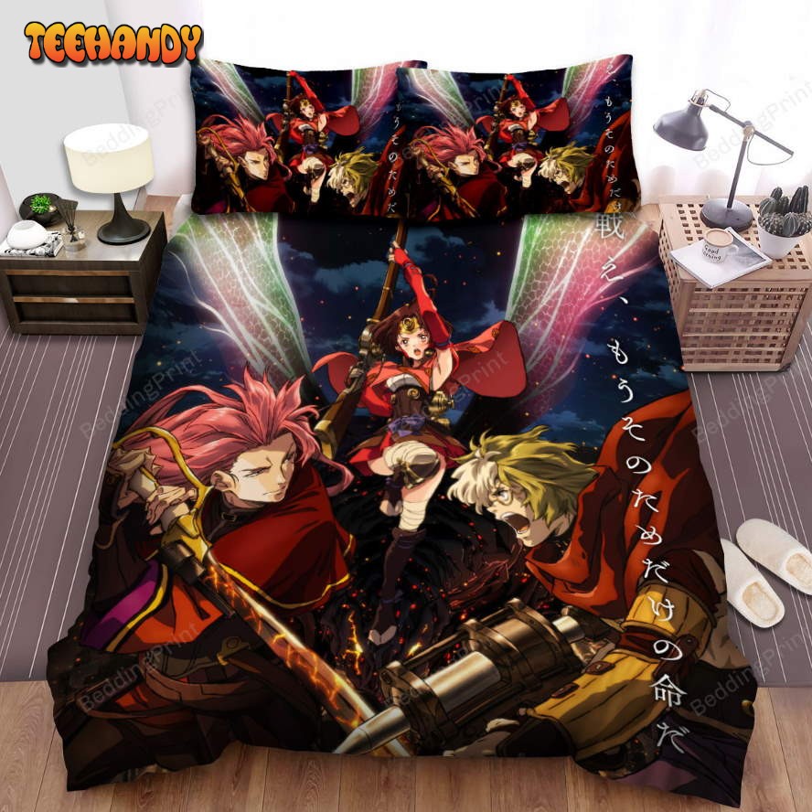 Kabaneri Of The Iron Fortress Mumei With Ikoma Vs Biba Amatori Bedding Sets