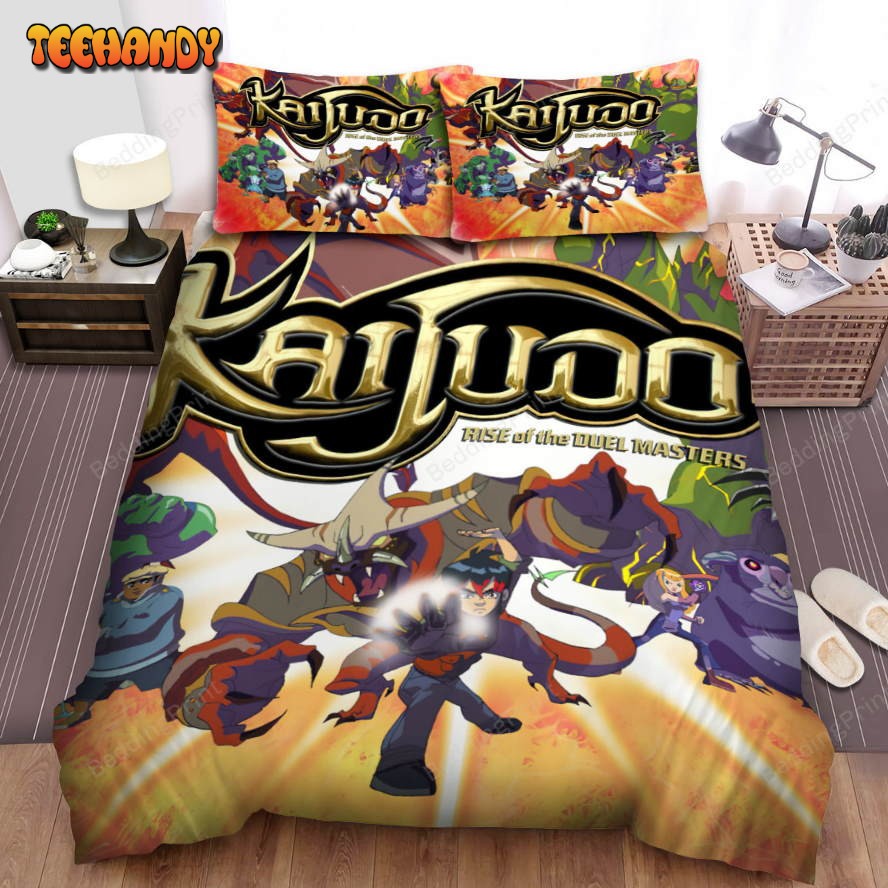 Kaijudo Main Characters Bed Sheets Spread Duvet Cover Bedding Sets