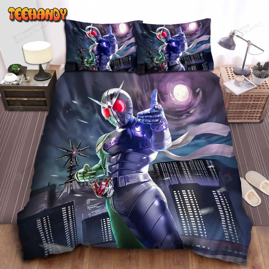 Kamen Rider Battle Spirits Card Promo Poster Spread Comforter Bedding Sets