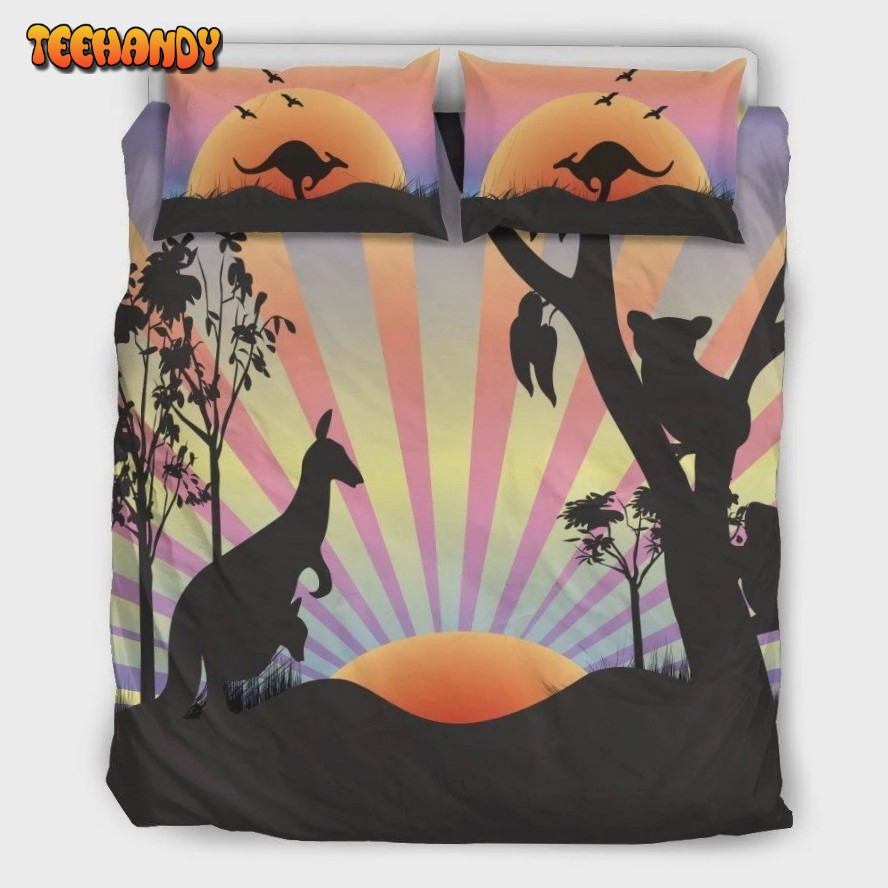 Kangaroo Bedding Set (Duvet Cover and Pillow Cases)