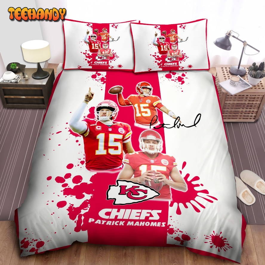 Kansas City Chiefs 3d Duvet Cover Quilt Cover Pillowcase Bedding Set