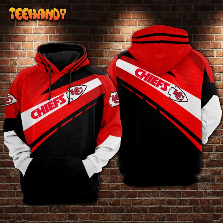 Kansas City Chiefs 3D Printed Hoodie Zipper Hoodie