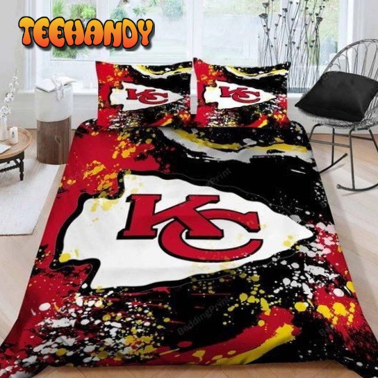 Kansas City Chiefs Bedding Set (Duvet Cover and Pillow Cases)