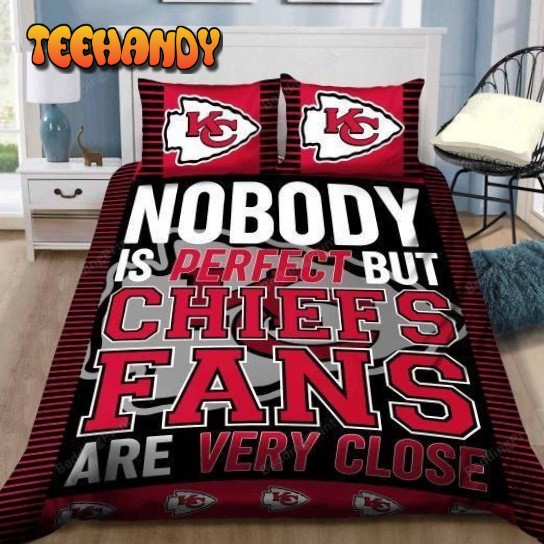 Kansas City Chiefs Bedding Set Halloweenand Christmas Sale