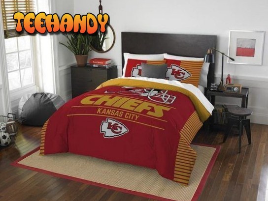 Kansas City Chiefs Gs-cl-kl2309 Bedding Set Halloween And Christmas Sale