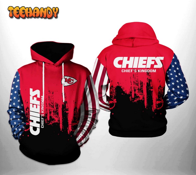 Kansas City Chiefs NFL Team US 3D Printed Hoodie