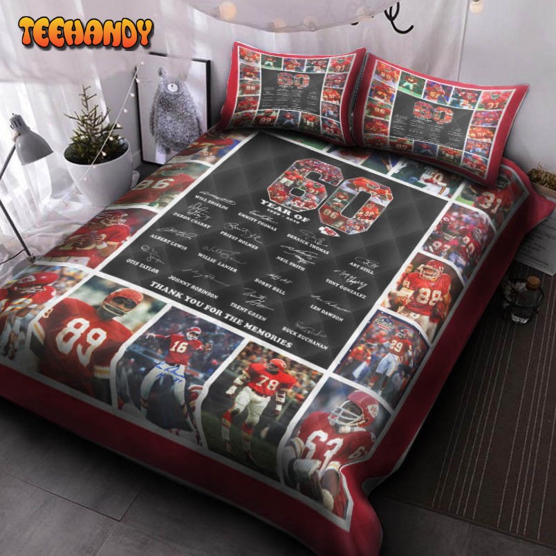 Kansas City Chiefs V5 Bedding Set