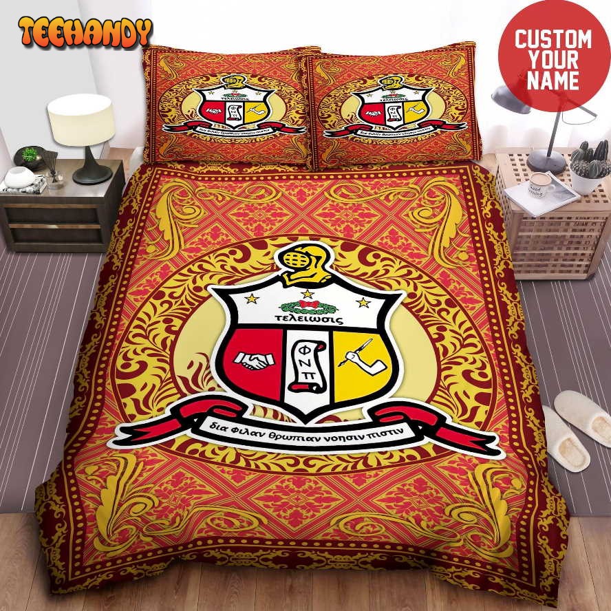 Kappa Alpha Psi Logo Bedding Set (Duvet Cover and Pillow Cases)