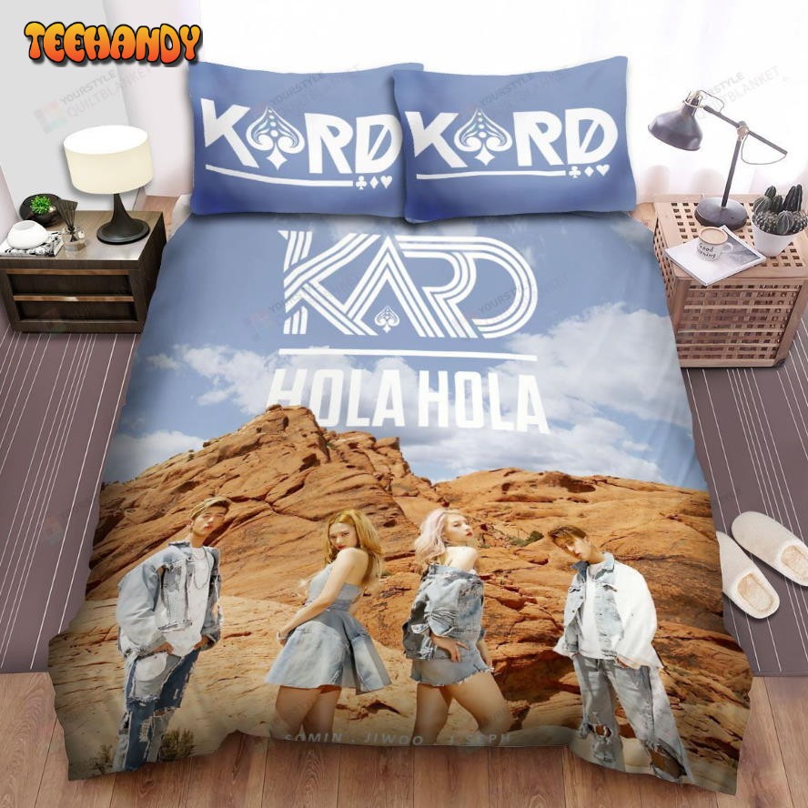 Kard 1st Mini Album Hola Hola Spread Comforter Duvet Cover Bedding Sets