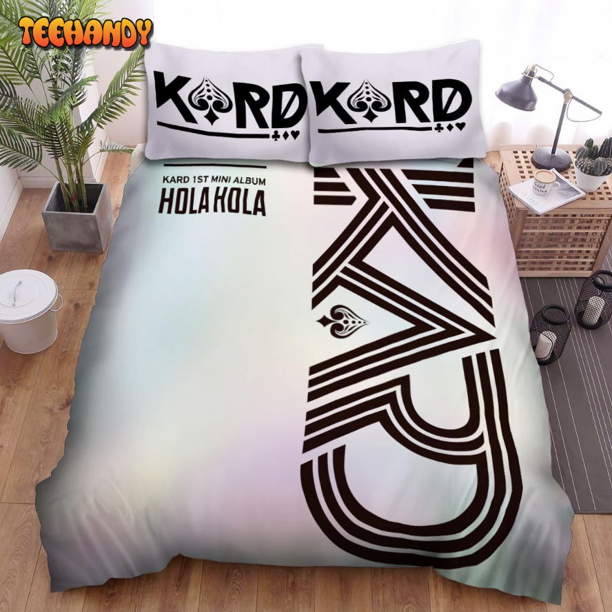 Kard Hola Hola Album Cover Spread Comforter Duvet Cover Bedding Sets