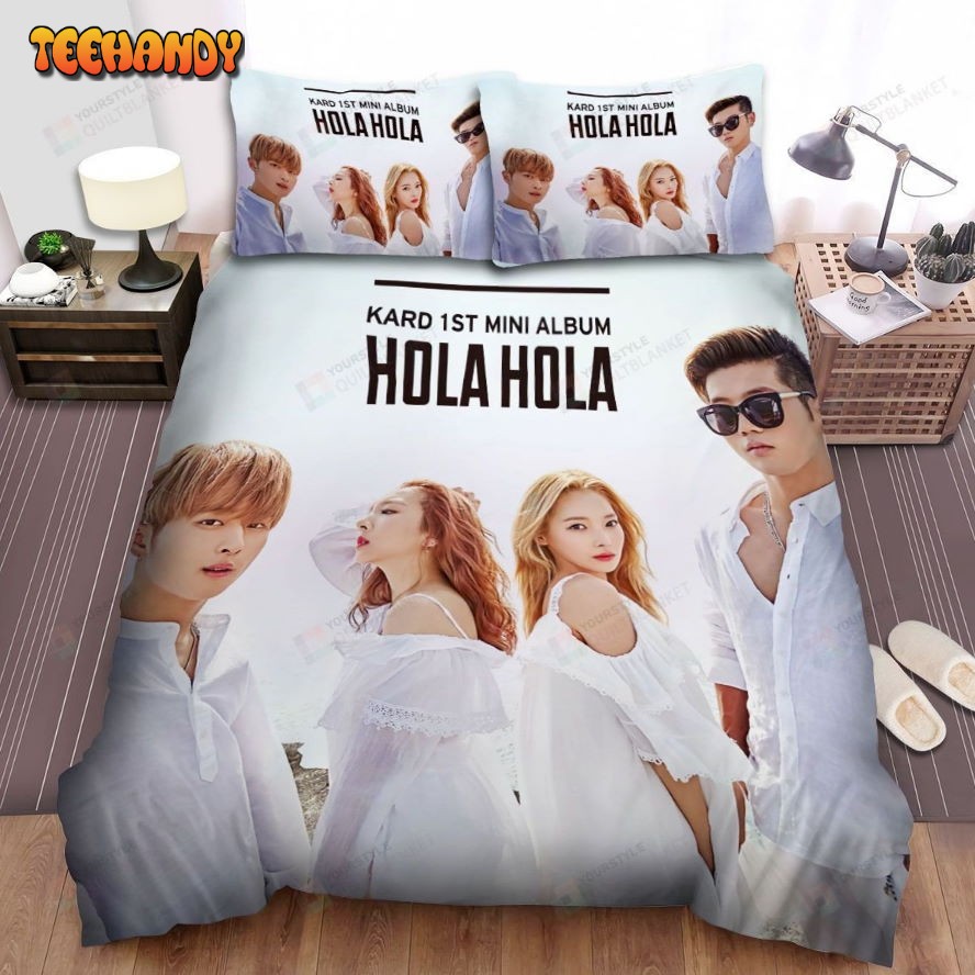 Kard Hola Hola Mini Album Spread Comforter Duvet Cover Bedding Sets