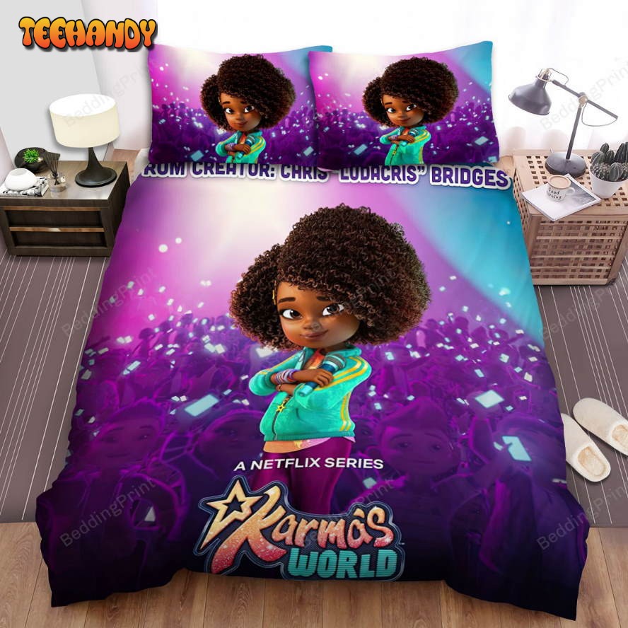 Karma’s World (2021) Movie Poster Bed Sheets Duvet Cover Bedding Sets