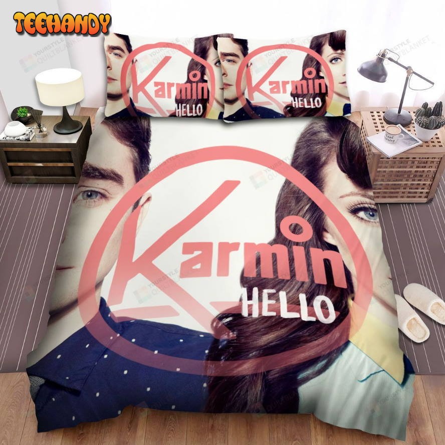 Karmin Album Cover Hello Bed Sheets Spread Comforter Duvet Cover Bedding Sets