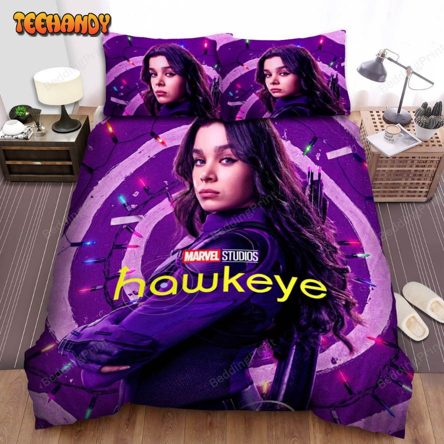 Kate Bishop In Hawkeye Series Solo Poster Spread Duvet Cover Bedding Sets