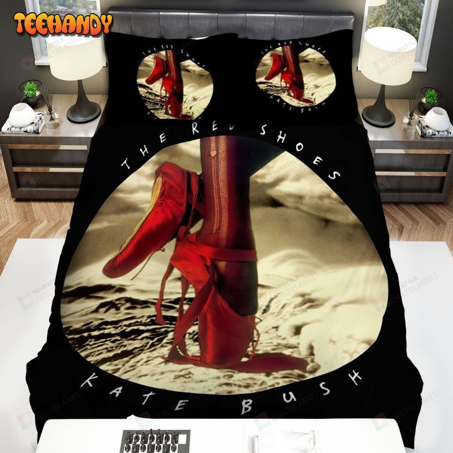 Kate Bush Album Cover The Red Shoes Spread Comforter Bedding Sets