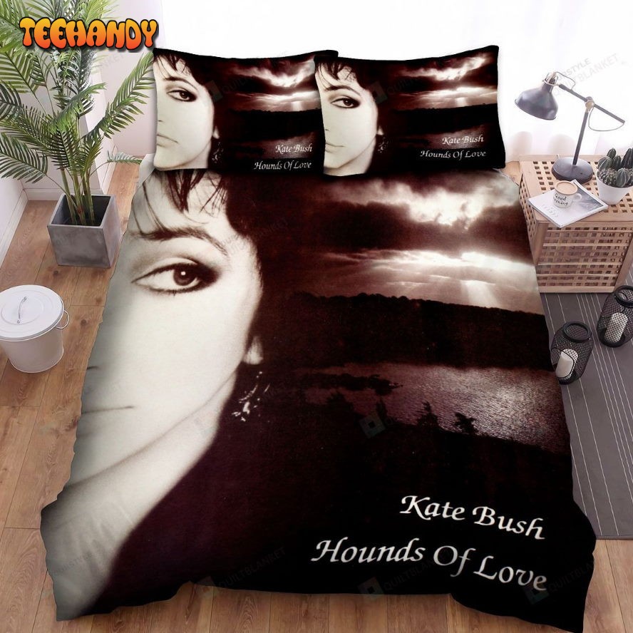 Kate Bush Hounds Of Love Album Cover Spread Comforter Bedding Sets