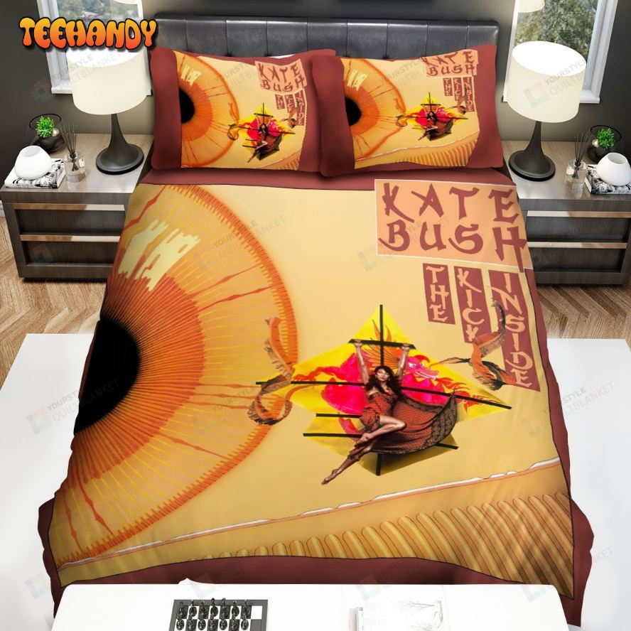 Kate Bush The Kick Inside Album Cover Spread Comforter Bedding Sets