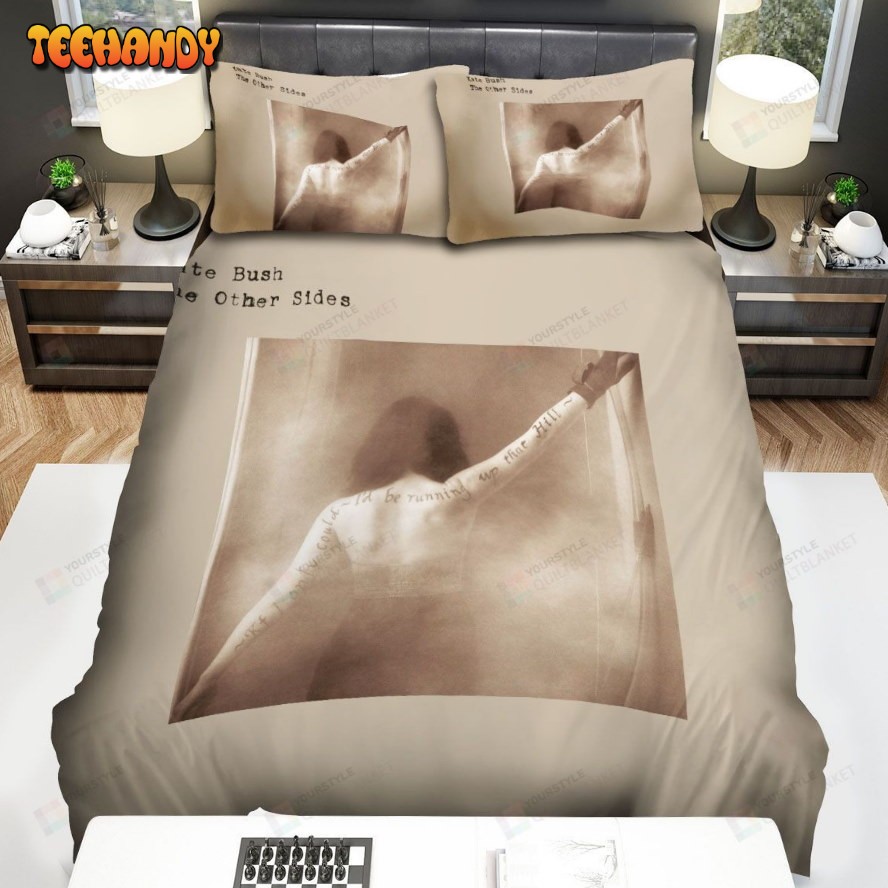 Kate Bush The Other Sides Album Cover Spread Comforter Bedding Sets