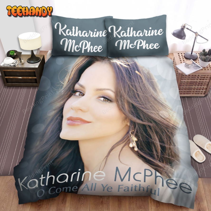 Katharine Mcphee O Come All Ye Faithful Album Music Bedding Sets