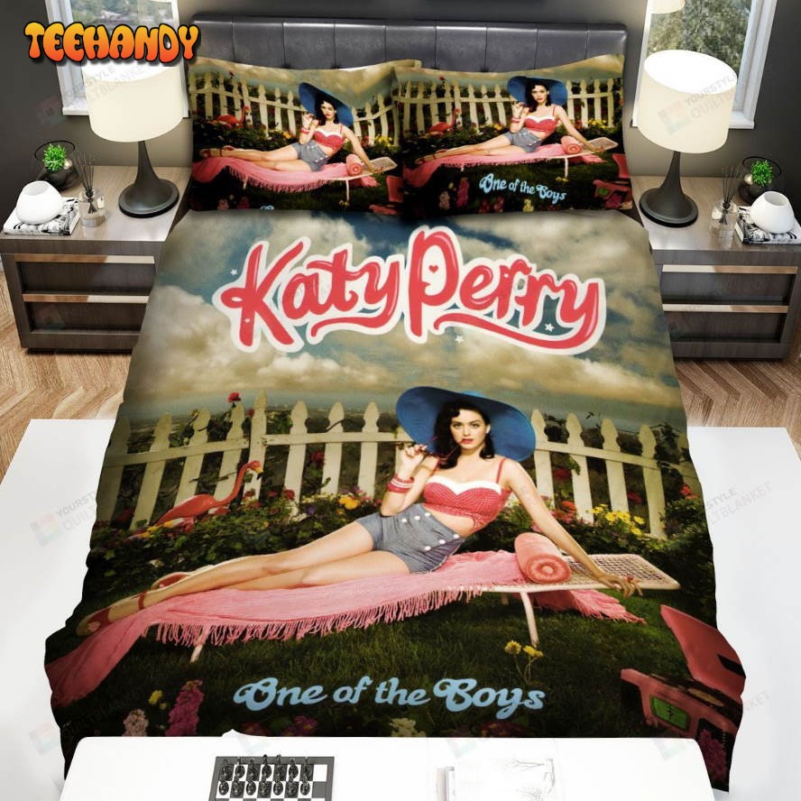 Katy Perry One Of The Boys Songs Spread Comforter Duvet Cover Bedding Sets