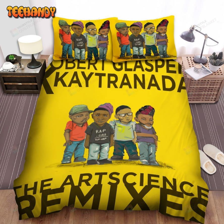 Kaytranada The Artscience Remixes Album Music Spread Comforter Bedding Sets