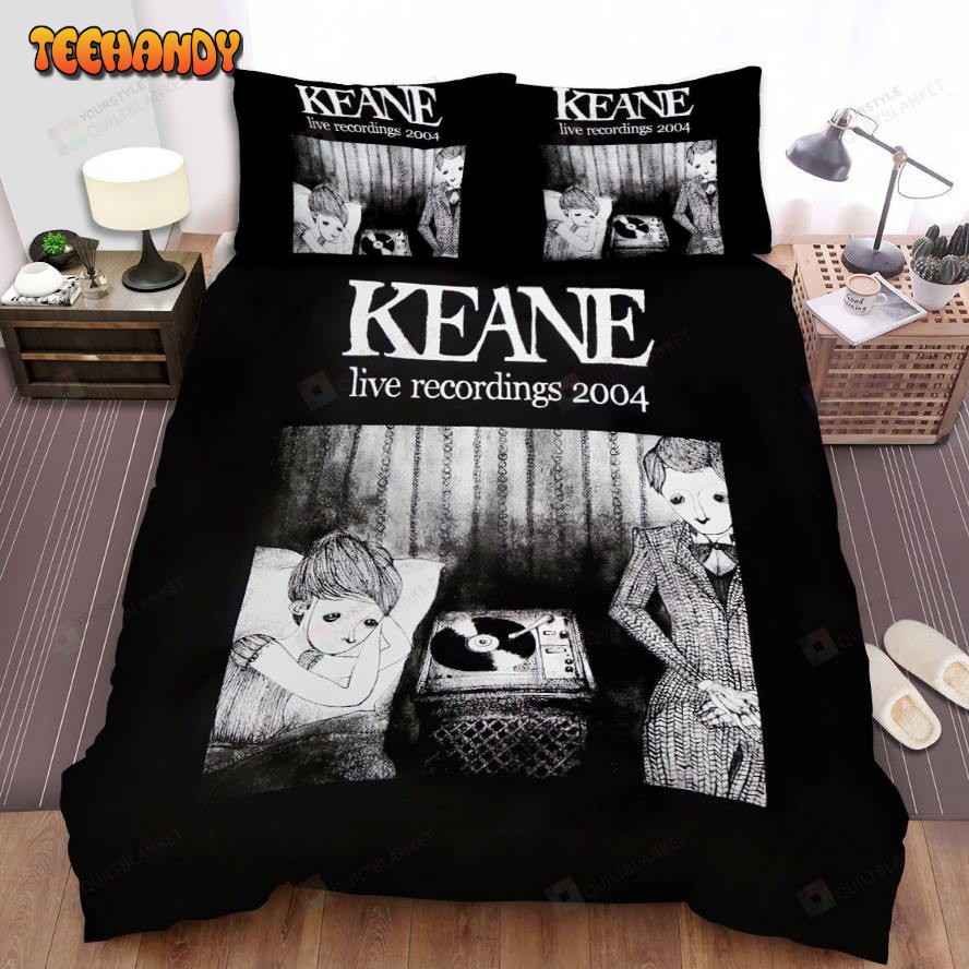 Keane Band Album Live Recordings 2004 Spread Comforter Bedding Sets