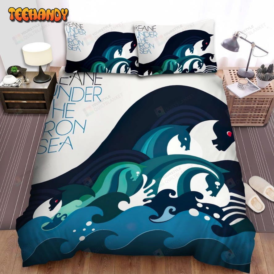 Keane Band Album Under The Iron Sea Spread Comforter Bedding Sets